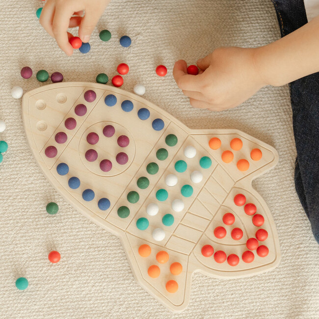 Wooden Activity Board, Multi-colored