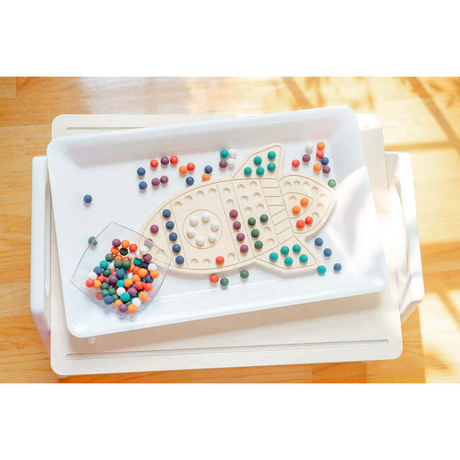 Wooden Activity Board, Multi-colored - Wooden Puzzles - 4