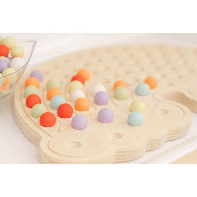 Wooden Activity  Board, Rainbow - Wooden Puzzles - 5