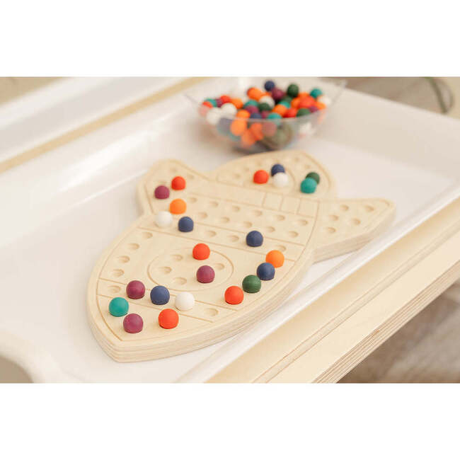 Wooden Activity Board, Multi-colored - Wooden Puzzles - 7