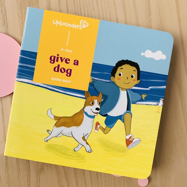 If You Give a Dog Some Meat, 24 PC Puzzle & Book Set