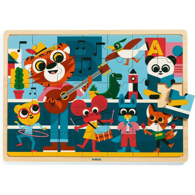 Wooden Puzzle Puzzlo Music - Puzzles - 2