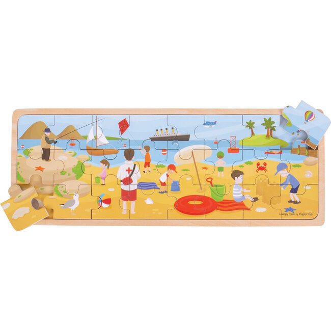 At The Seaside Puzzle - Wooden Puzzles - 1