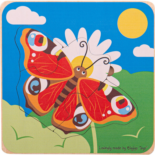 Lifecycle Layer Puzzle - Butterfly - Wooden Puzzles - 1