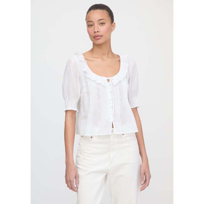 The Camri Top, White
