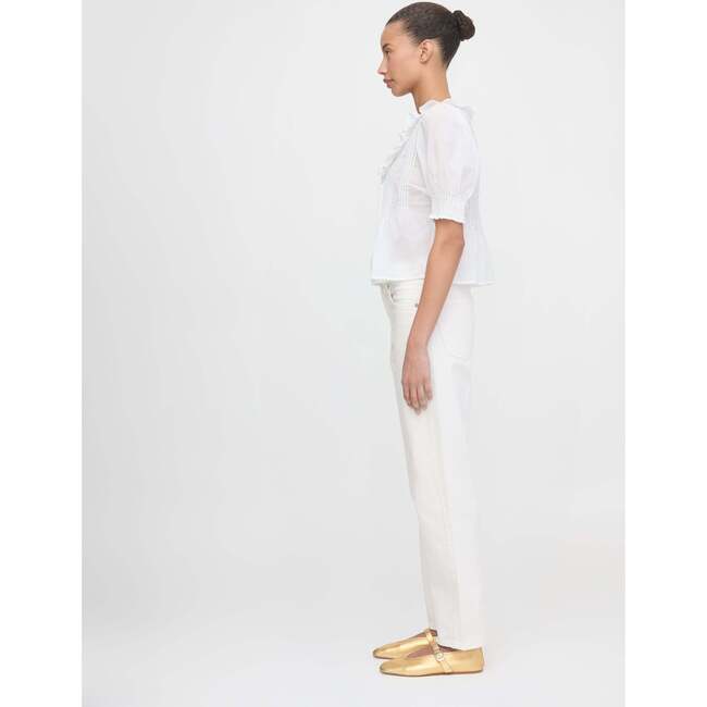 The Camri Top, White - Blouses - 4