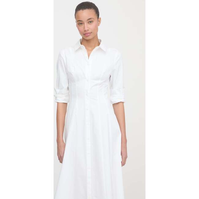 The Alandra Dress, White - Dresses - 6