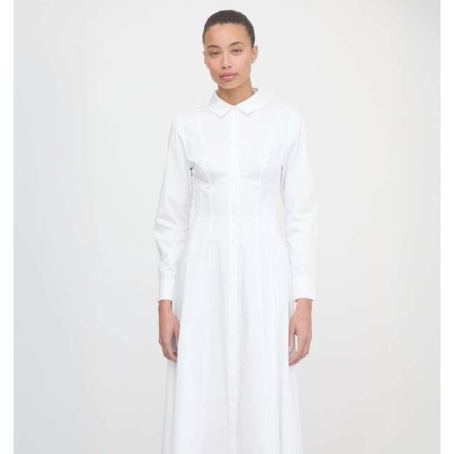 The Alandra Dress, White - Dresses - 7