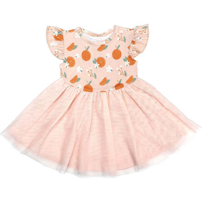 Freshly Squeezed Tulle Twirl Dress Orange