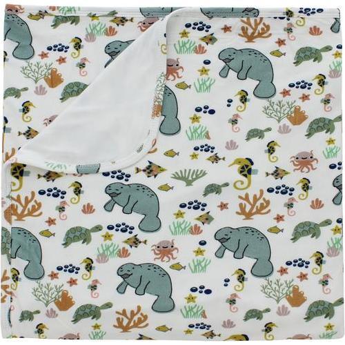 Manatee Luxury Bamboo Blanket