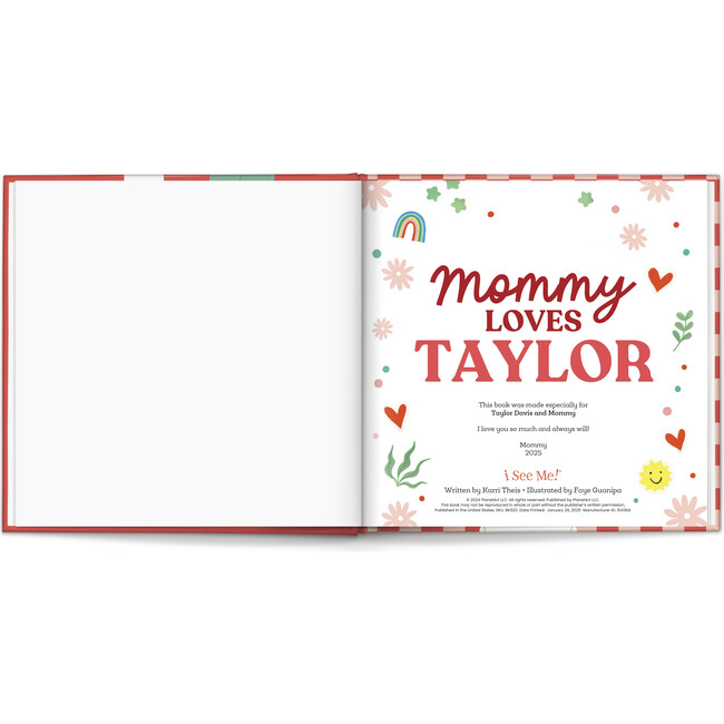 Mommy and Me Personalized Book - Medium Skin Tone