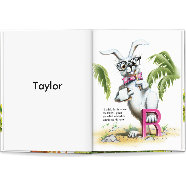 My Very Own Name with plush Giraffe