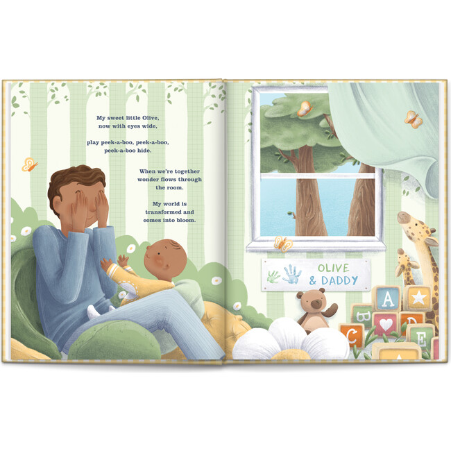 First Father's Day Personalized Book - Medium Skin Tone - Books - 5