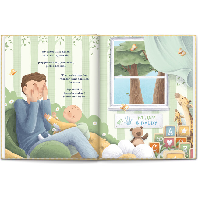 First Father's Day Personalized Book - Light Skin Tone - Books - 4