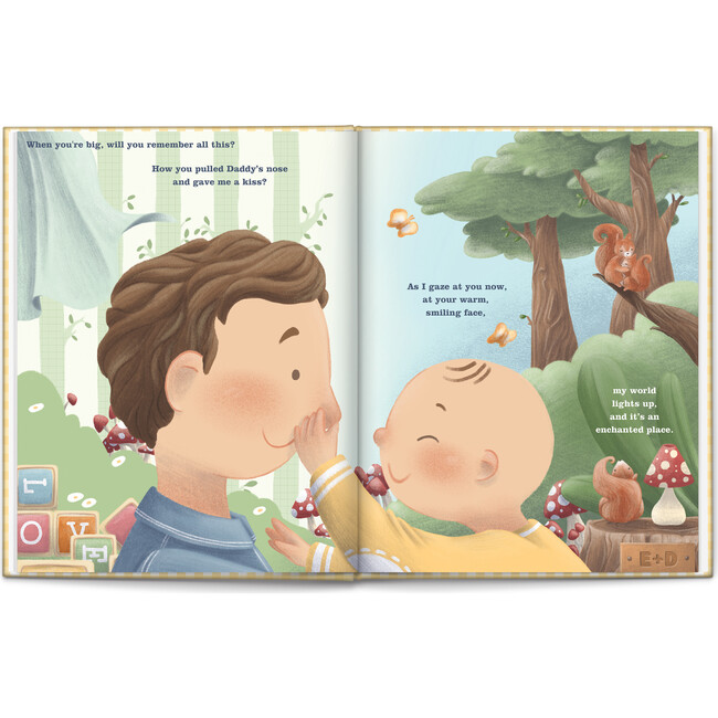 First Father's Day Personalized Book - Light Skin Tone - Books - 5