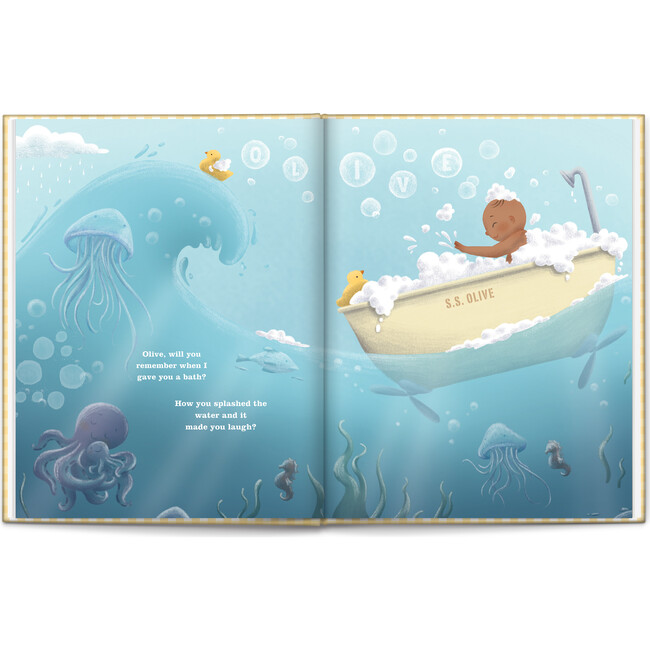 First Father's Day Personalized Book - Medium Skin Tone - Books - 9