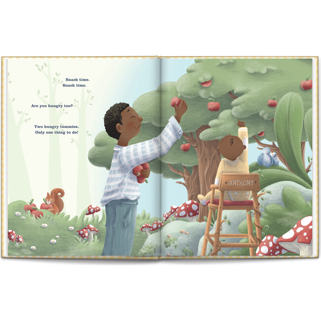 First Father's Day Personalized Book - Dark Skin Tone - Books - 6