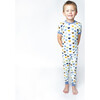 Little Love Boy Valentines Day Viscose Bamboo Kids Short Sleeve Pajama Set - Pajamas - 5