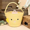 Lucy's Room Yellow Chick Rope Basket - Easter Baskets - 4