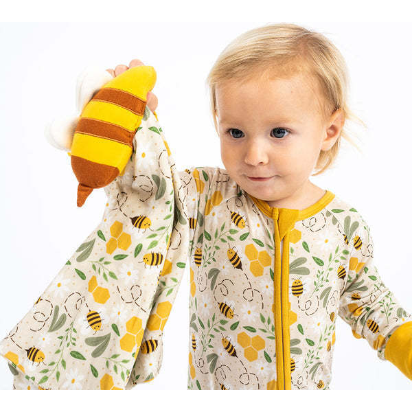 Happy Honey Bees Bee Baby Lovey - Plush - 3