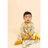 Happy Honey Bees Bamboo Convertible Baby Pajamas - Footie Pajamas - 2