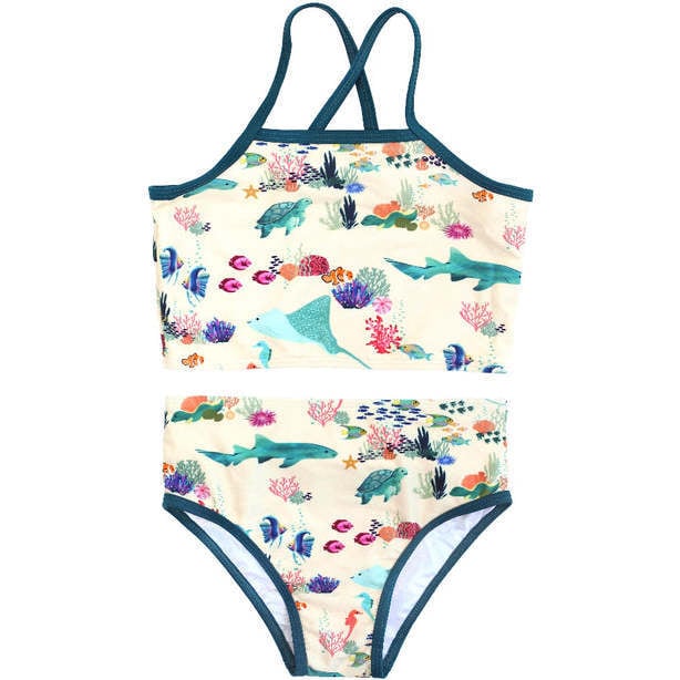 Coral Reef Bikini Girls Swimsuit