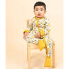 Happy Honey Bees Bamboo Convertible Baby Pajamas - Footie Pajamas - 3