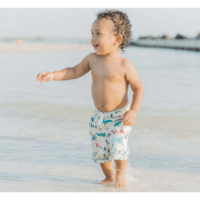 Coral Reef Boys Swim Trunks - Swim Trunks - 4