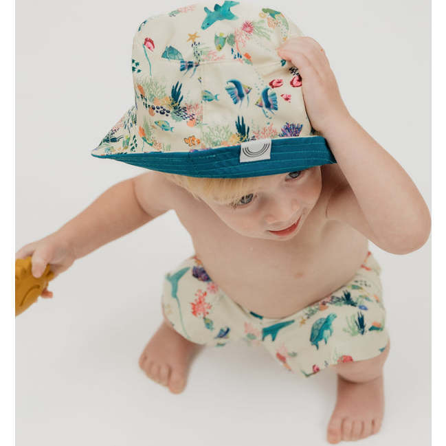 Coral Reef Reversible Bucket Hat - Sun Hats - 5