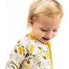 Happy Honey Bees Bamboo Convertible Baby Pajamas - Footie Pajamas - 6