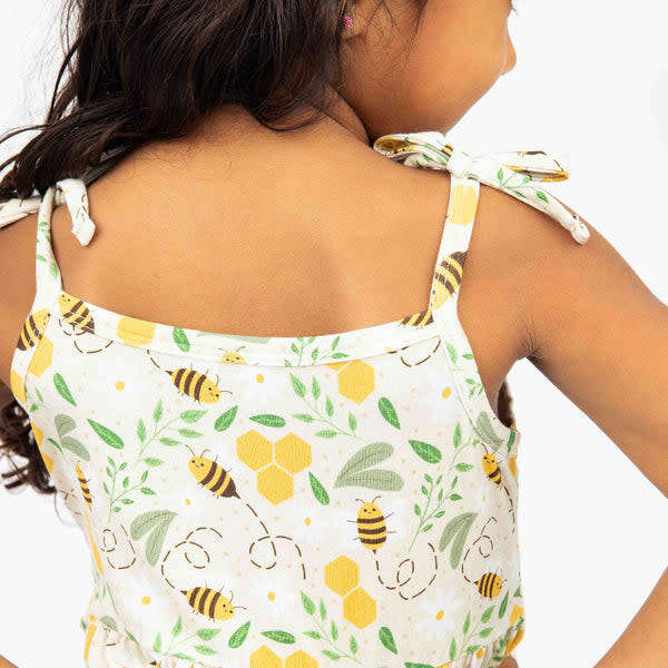 Happy Honey Bees Bamboo Sundress - Dresses - 6