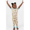 Arthur's Family Vacation Bamboo Short Sleeve Kids Pajama Pants Set - Pajamas - 2