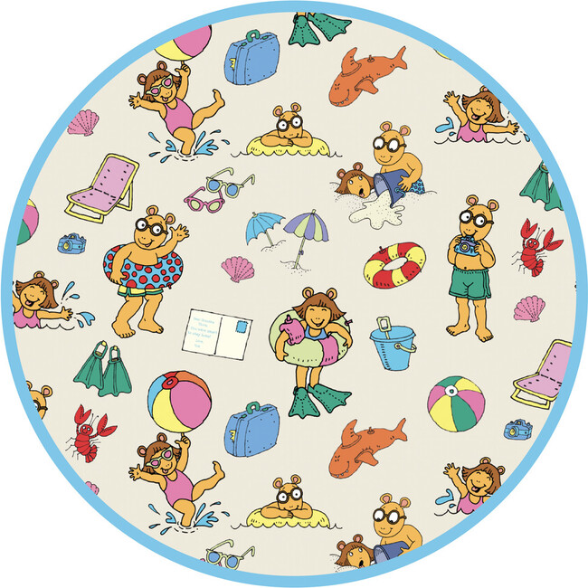 Arthur's Family Vacation Bamboo Convertible Baby Pajamas - Footie Pajamas - 4