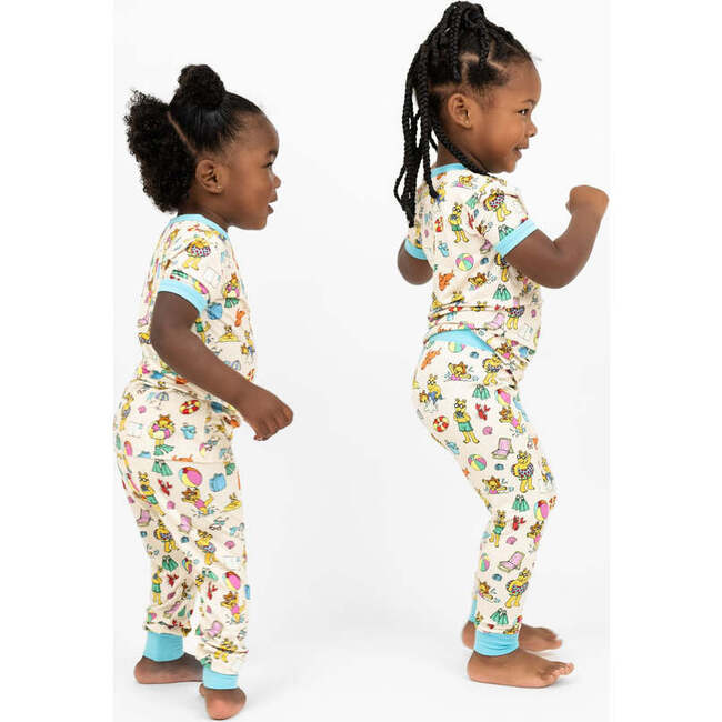 Arthur's Family Vacation Bamboo Short Sleeve Kids Pajama Pants Set - Pajamas - 5