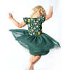Lucky Charm St. Patricks Day Bamboo Tulle Twirl Dress, Green - Dresses - 2
