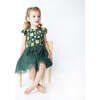 Lucky Charm St. Patricks Day Bamboo Tulle Twirl Dress, Green - Dresses - 5