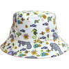 Manatee and Blue Surf Reversible Bucket Hat - Hats - 2