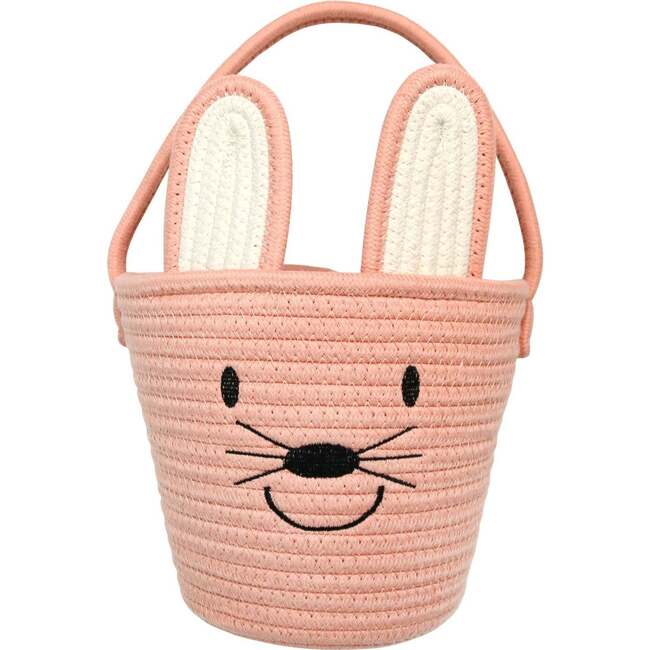 Lucy's Room Pink Bunny Rope Easter Basket - Easter Baskets - 1