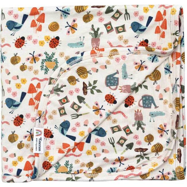 Garden Friends Luxury Bamboo Blanket