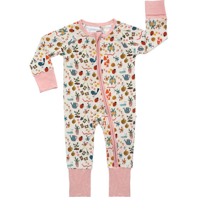 Garden Friends Bamboo Convertible Baby Pajamas