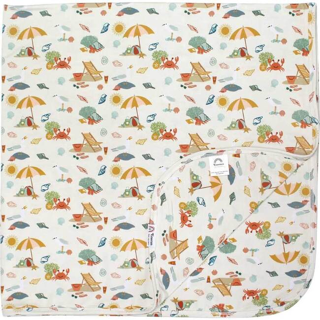 Beach Day Luxury Bamboo Blanket