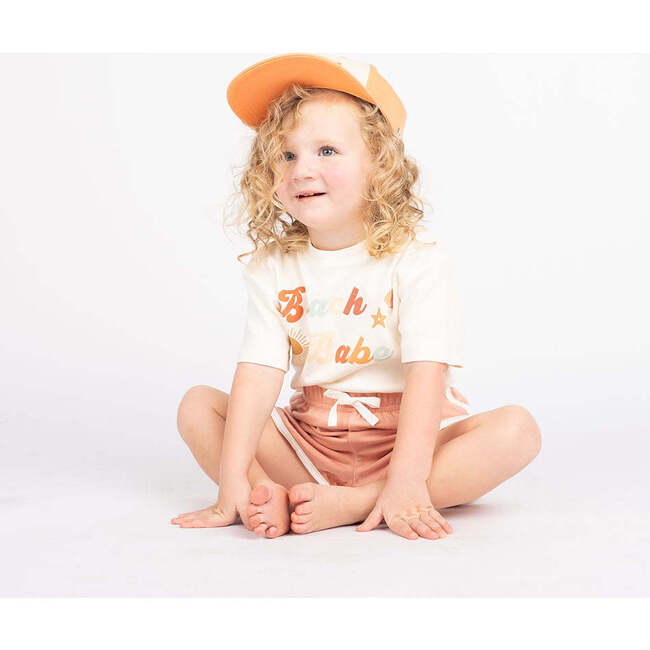 Beach Babe Cotton Toddler Short Sleeve Shirt