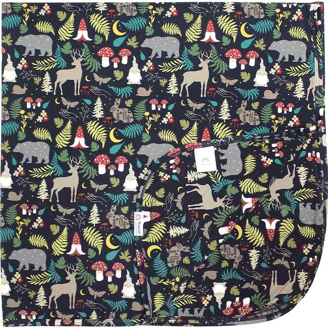 Night Forest Luxury Bamboo Blanket