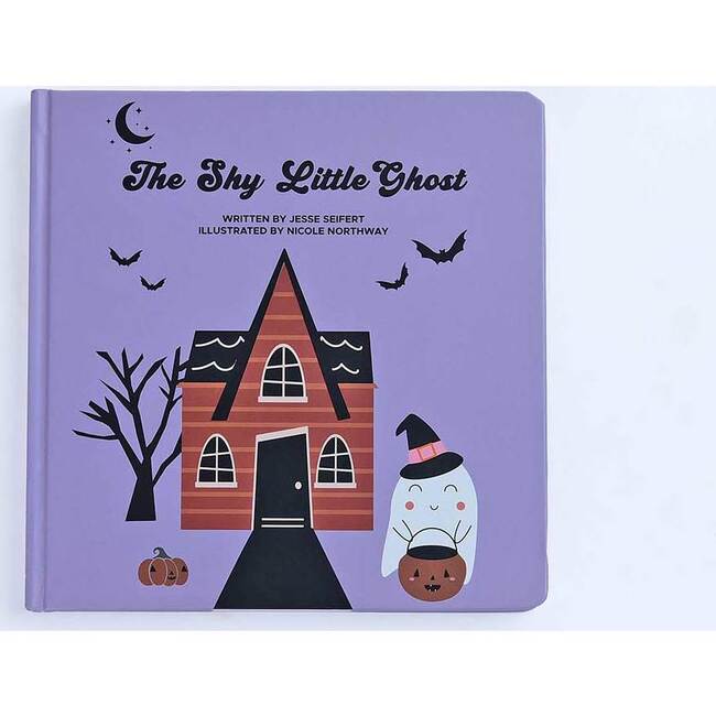 Lucy's Room Shy Little Ghost Halloween Board Book
