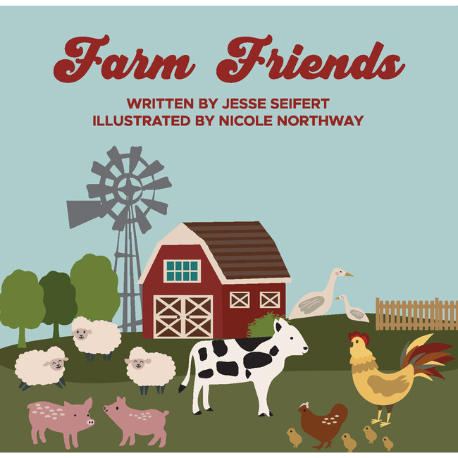 Lucy's Room Farm Friends Board Book