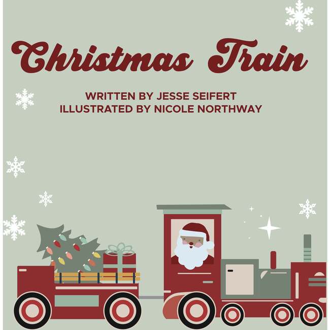 Lucy's Room Christmas Train Board Book - Books - 1