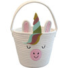 Lucy's Room Unicorn Rope Basket - Easter Baskets - 1 - thumbnail