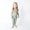 Stay Sharp Two-Piece Bamboo Short Sleeve Kids Pajama Set - Pajamas - 2