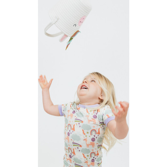 Lucy's Room Unicorn Rope Basket - Easter Baskets - 3