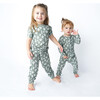 Stay Sharp Two-Piece Bamboo Short Sleeve Kids Pajama Set - Pajamas - 5